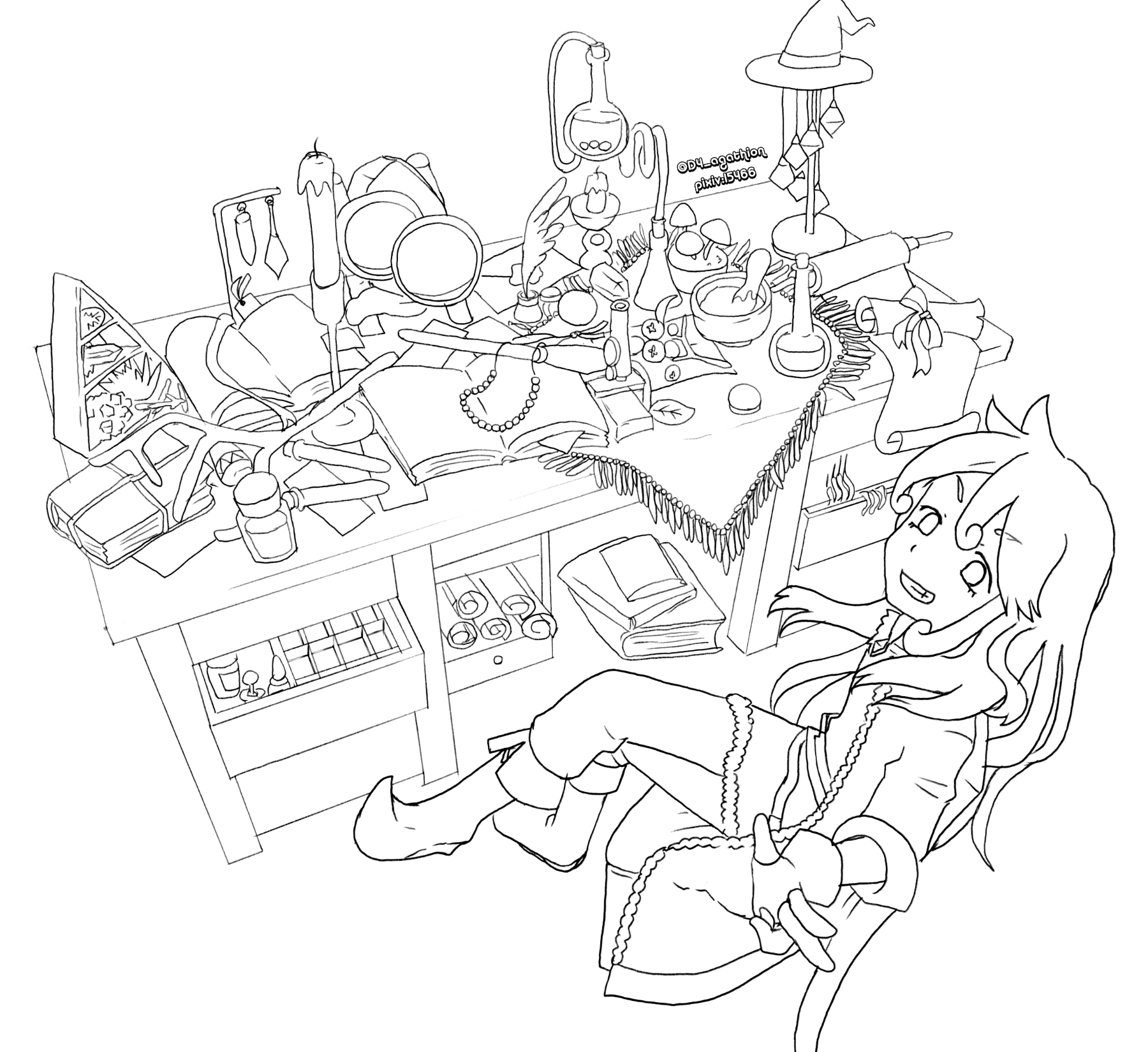 作品詳細 イラストリレー